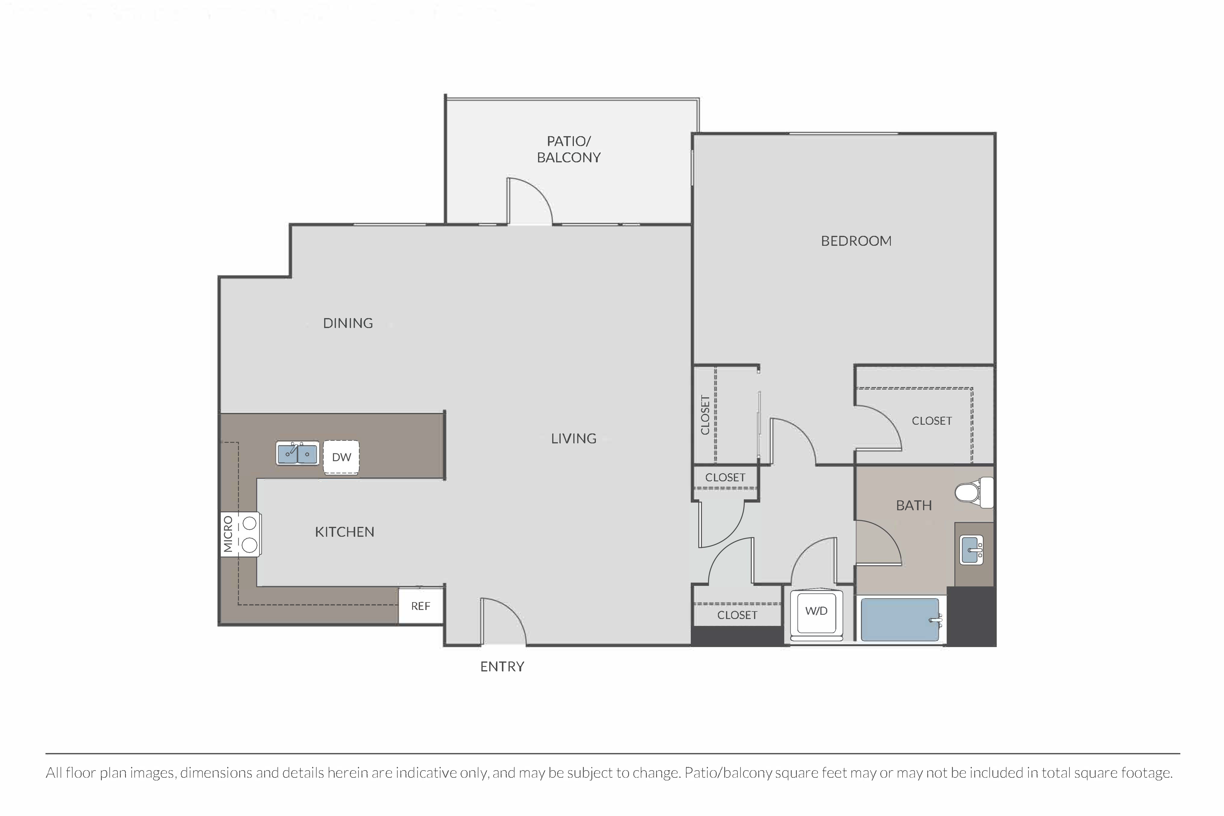 Plan 1C floor plan
